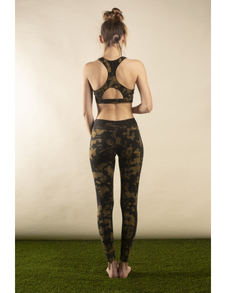 Brassière PASTRA tie and dye citrus