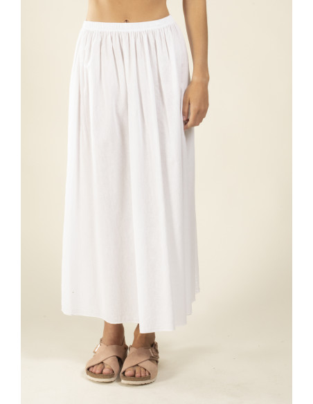 Jupe blanche BORA