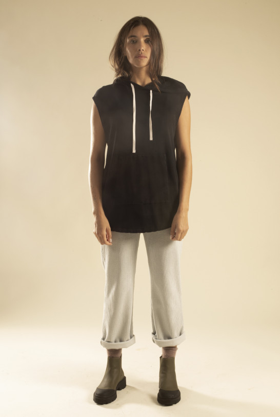 Hoodie noir RASON