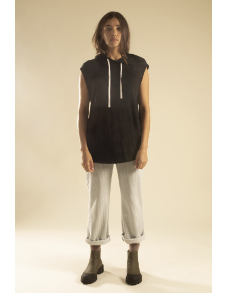 Hoodie noir RASON