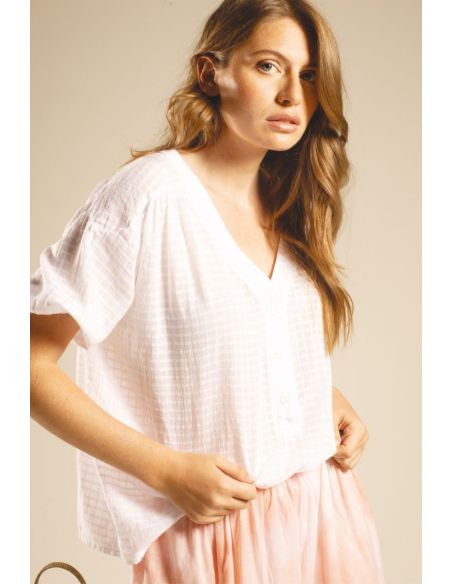 Top blanc VONNE