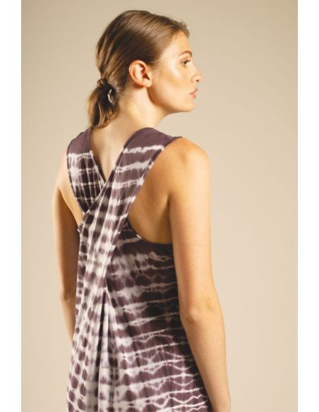 Robe en tie and dye AIRE