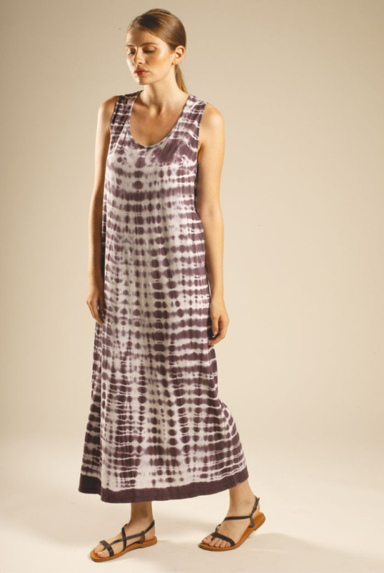 Robe en tie and dye AIRE