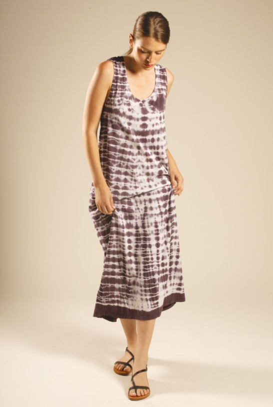 Robe en tie and dye AIRE