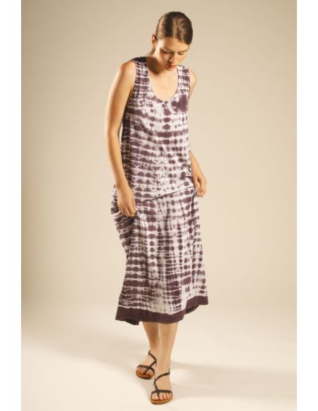 Robe en tie and dye AIRE